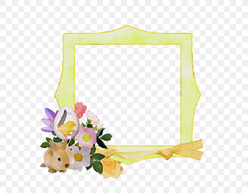 Spring Background Frame, PNG, 640x640px, Easter, Borders And Frames, Drawing, Easter Bunny, Easter Egg Download Free