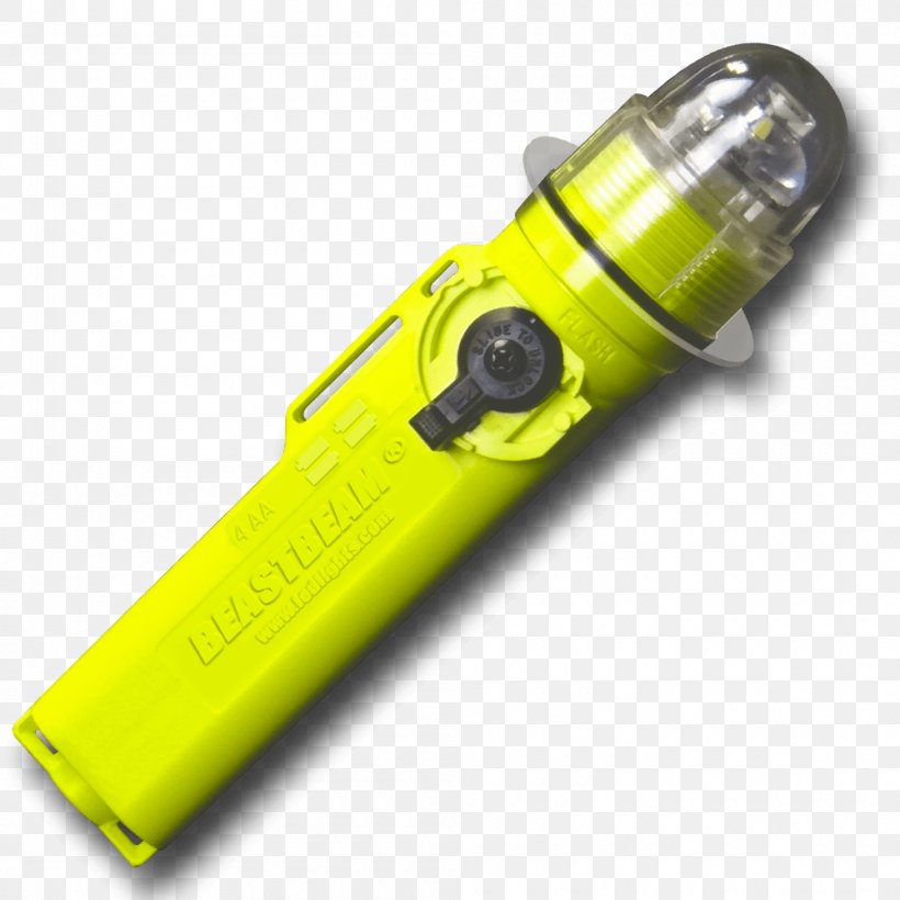 Traffic Light Yellow Flashlight, PNG, 1000x1000px, Light, Color, Cylinder, Electric Battery, Flashlight Download Free