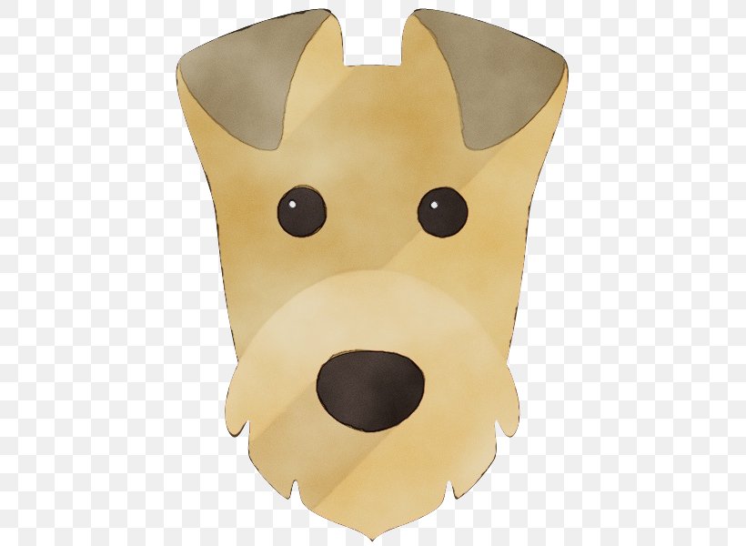 Snout Dog Beige Terrier Airedale Terrier, PNG, 600x600px, Watercolor, Airedale Terrier, Beige, Dog, Dog Toy Download Free