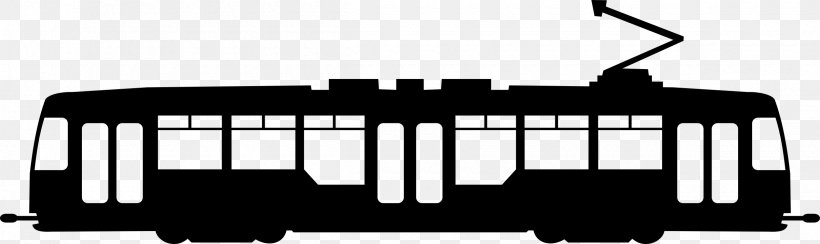 Trams In Amsterdam Rail Transport Clip Art, PNG, 2400x717px, Tram, Black And White, Brand, Keyboard, Logo Download Free
