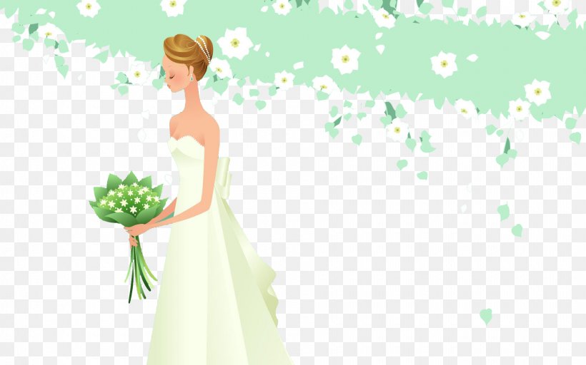 Bride Wedding, PNG, 1920x1200px, Watercolor, Cartoon, Flower, Frame, Heart Download Free