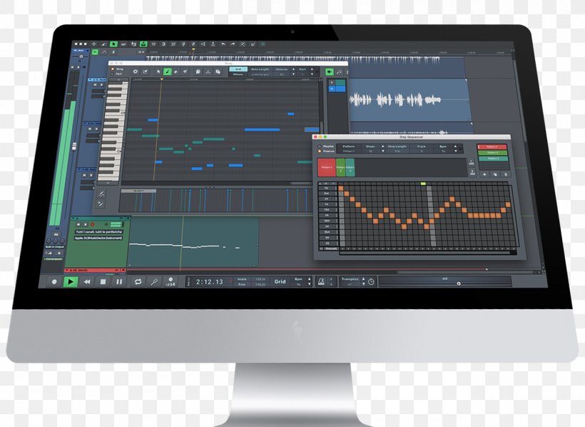 Computer Software N-Track Studio Recording Studio Digital Audio Workstation Home Recording, PNG, 1256x917px, Watercolor, Cartoon, Flower, Frame, Heart Download Free