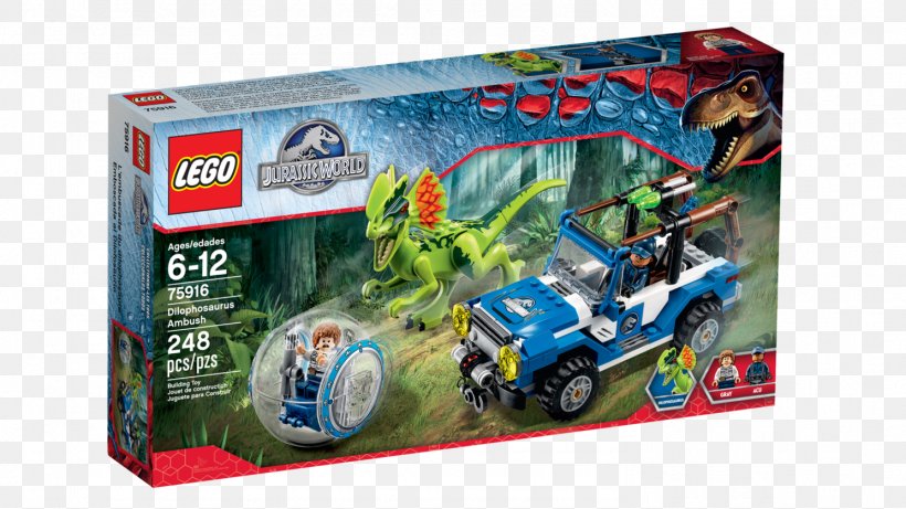 Dilophosaurus Lego Jurassic World Toy Block, PNG, 1488x837px, Dilophosaurus, Acu Trooper, Construction Set, Jurassic World, Lego Download Free
