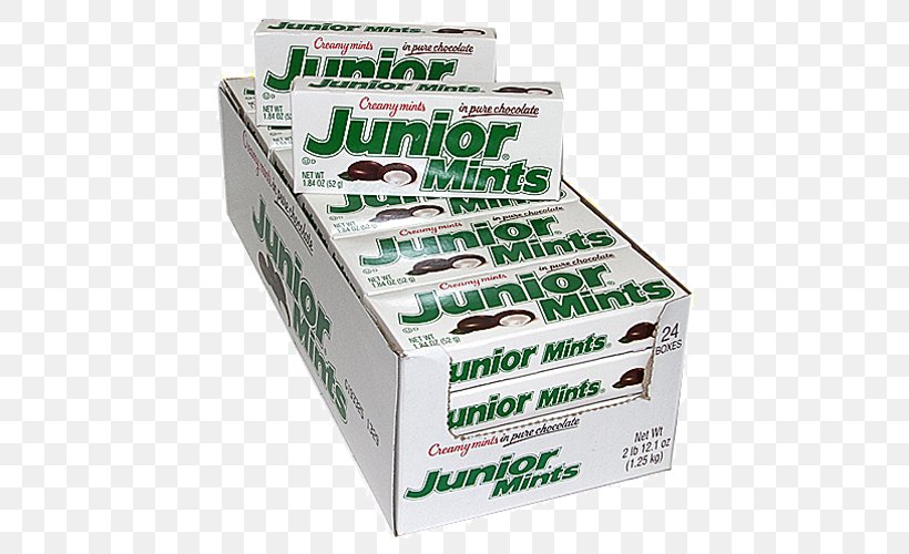Junior Mints Candy Chocolate Liquorice, PNG, 500x500px, Junior Mints, Box, Candy, Candy Cigarette, Carton Download Free