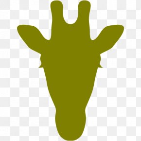 Silhouette - Silhouette Northern Giraffe Drawing Clip Art PNG