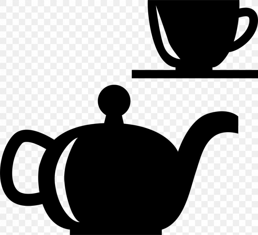 Teapot Coffee, PNG, 980x894px, Tea, Artwork, Black, Black And White, Brand Download Free