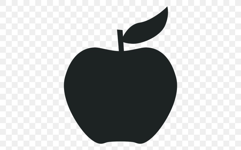 Apple Clip Art, PNG, 512x512px, Apple, Black, Black And White, Fruit, Heart Download Free