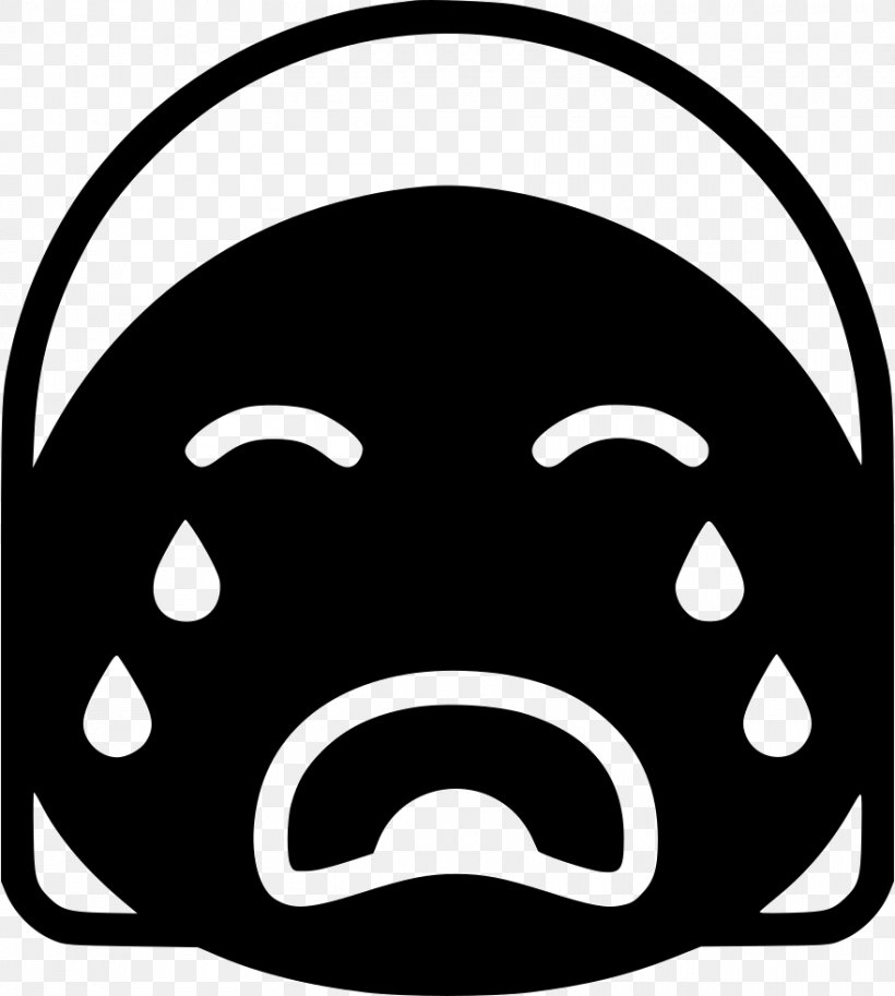 Clip Art Emoticon Smiley, PNG, 880x980px, Emoticon, Black, Blackandwhite, Crying, Face Download Free