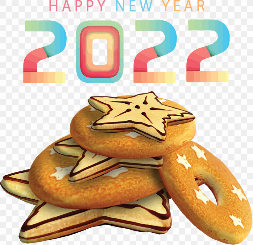Happy 2022 New Year 2022 New Year 2022, PNG, 3000x2906px, Chocolate Chip Cookie, Bakery, Biscuit, Bread, Cake Download Free