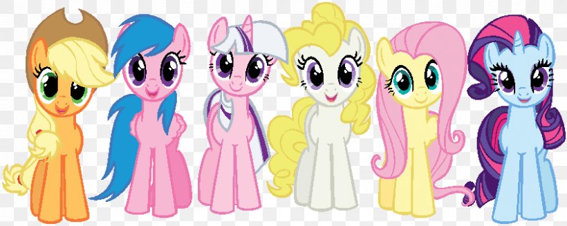 Pony Rainbow Dash Rarity Pinkie Pie Applejack, PNG, 843x337px, Watercolor, Cartoon, Flower, Frame, Heart Download Free