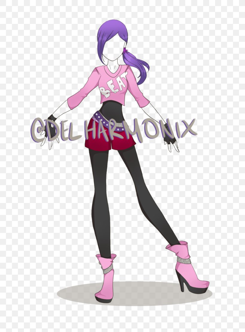 Costume Pink M Character Shoe Fiction, PNG, 719x1112px, Costume, Action Figure, Animated Cartoon, Arm, Character Download Free