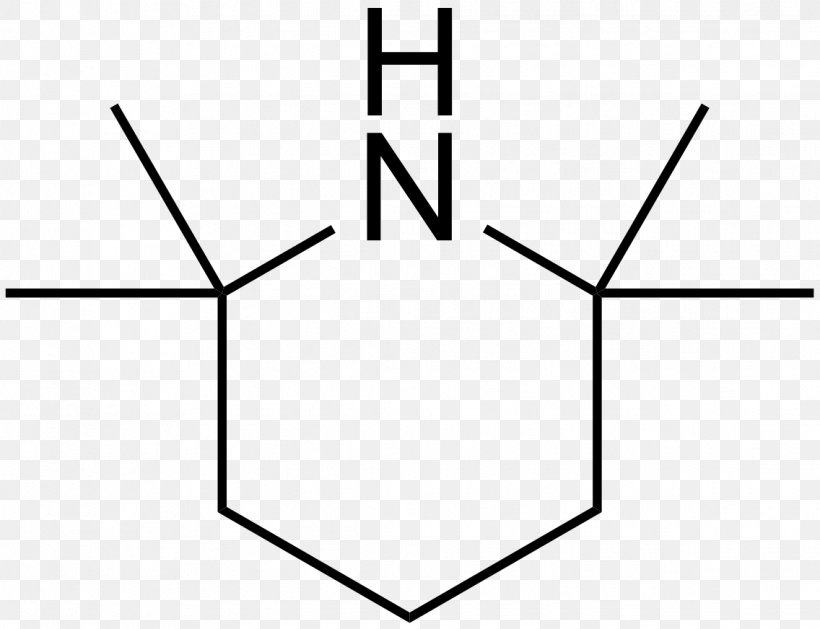 2,2,6,6-Tetramethylpiperidine Chemistry Amine TEMPO, PNG, 1136x872px, Piperidine, Amine, Area, Base, Black Download Free