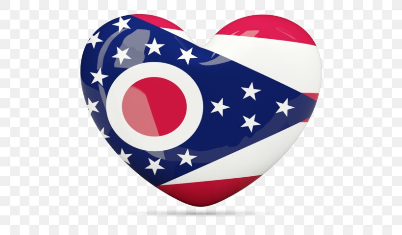 Flag Of Ohio State Flag Flag Of The United States, PNG, 640x480px, Ohio, Flag, Flag Of Cincinnati, Flag Of Ohio, Flag Of The United States Download Free
