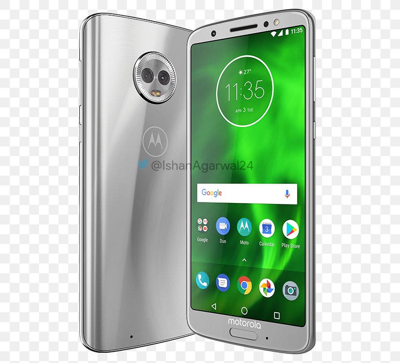 Motorola Moto G6 Plus Motorola Moto G⁶ Play Moto E4 Smartphone, PNG, 744x744px, Moto G6, Android, Cellular Network, Communication Device, Electronic Device Download Free