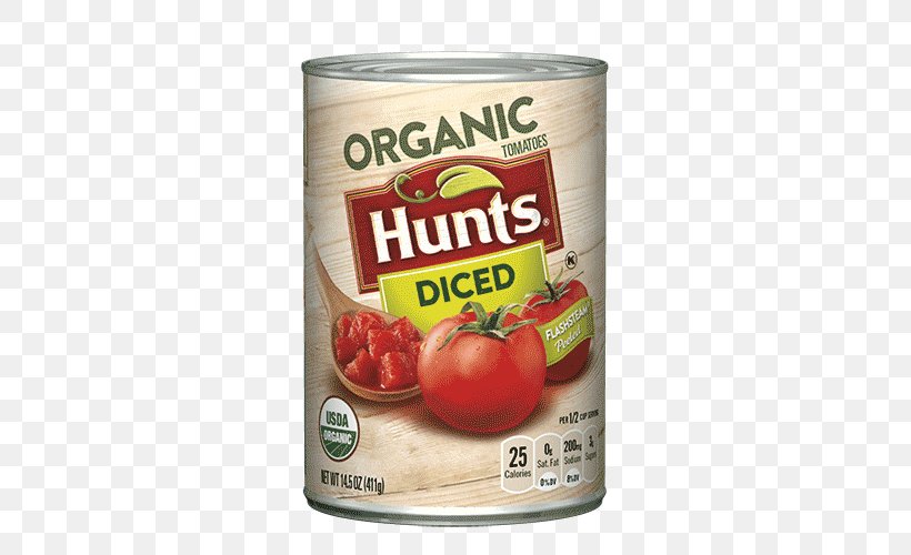 Organic Food Hunt's Tomato Sauce Tomato Paste Canned Tomato, PNG, 500x500px, Organic Food, Canned Tomato, Canning, Flavor, Food Download Free