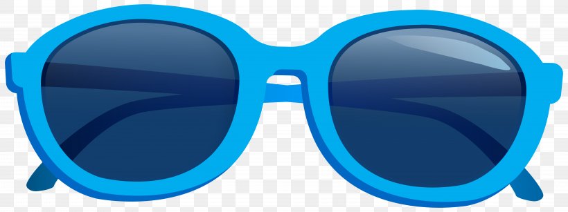 Goggles Clip Art Sunglasses, PNG, 8000x2996px, Goggles, Aqua, Aviator Sunglasses, Azure, Blue Download Free
