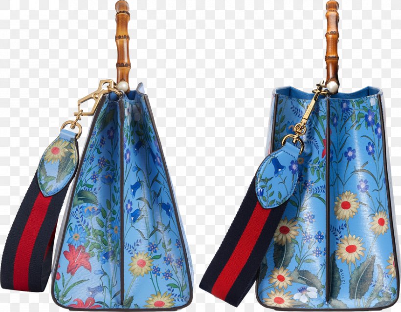 Handbag Gucci Water Lily Leather, PNG, 878x684px, Handbag, A La Carte, Bag, Blue, Flower Download Free