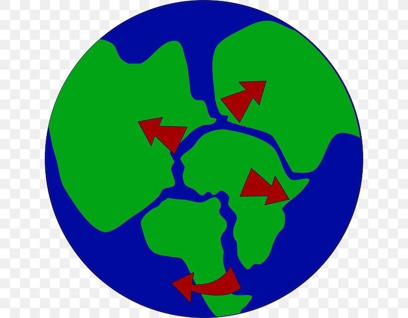 Pangaea Plate Tectonics Seafloor Spreading Clip Art, PNG, 640x640px, Pangaea, Area, Continent, Continental Drift, Convergent Boundary Download Free