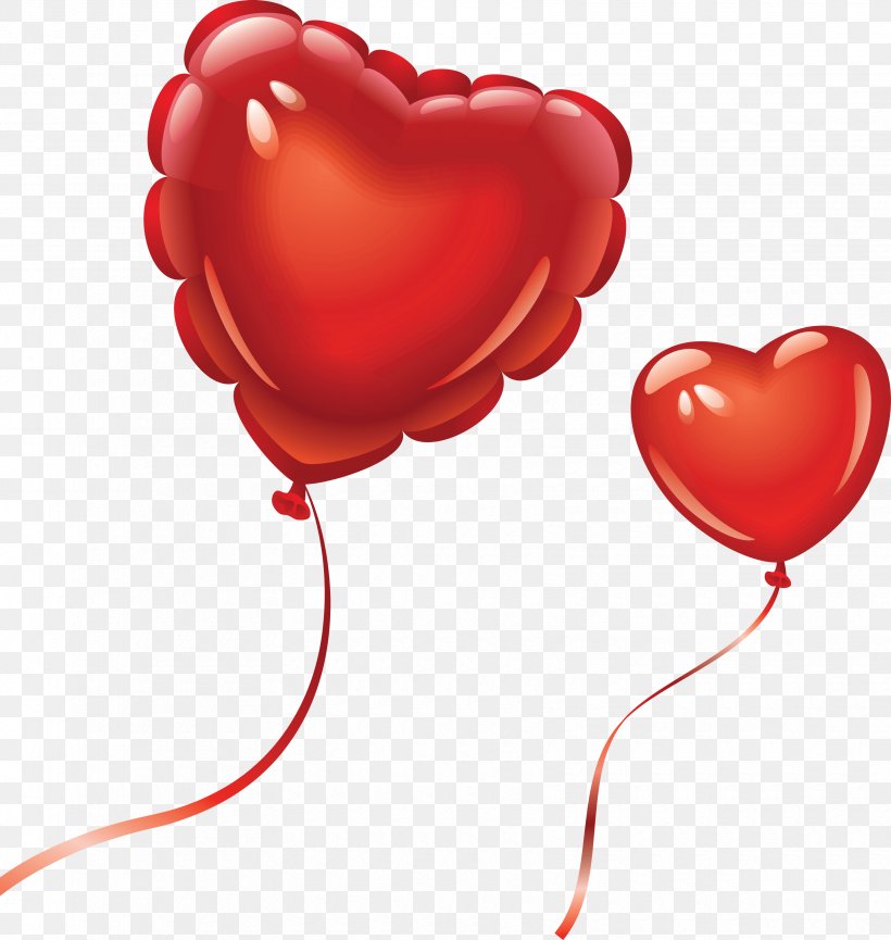 Balloon Heart Clip Art, PNG, 3320x3506px, Watercolor, Cartoon, Flower, Frame, Heart Download Free