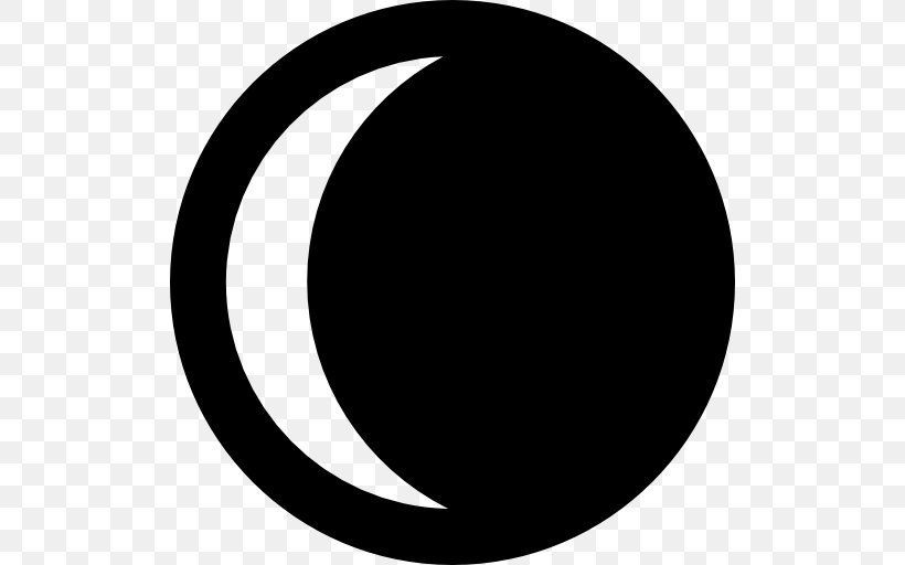 Lunar Phase Full Moon Clip Art, PNG, 512x512px, Lunar Phase, Black, Black And White, Crescent, Full Moon Download Free