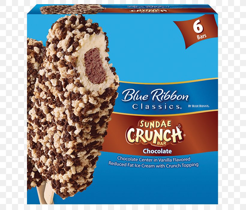 Nestlé Crunch Sundae Ice Cream Fudge Chocolate Bar, PNG, 700x700px, Sundae, Blue Riband, Bomb Pop, Chocolate, Chocolate Bar Download Free