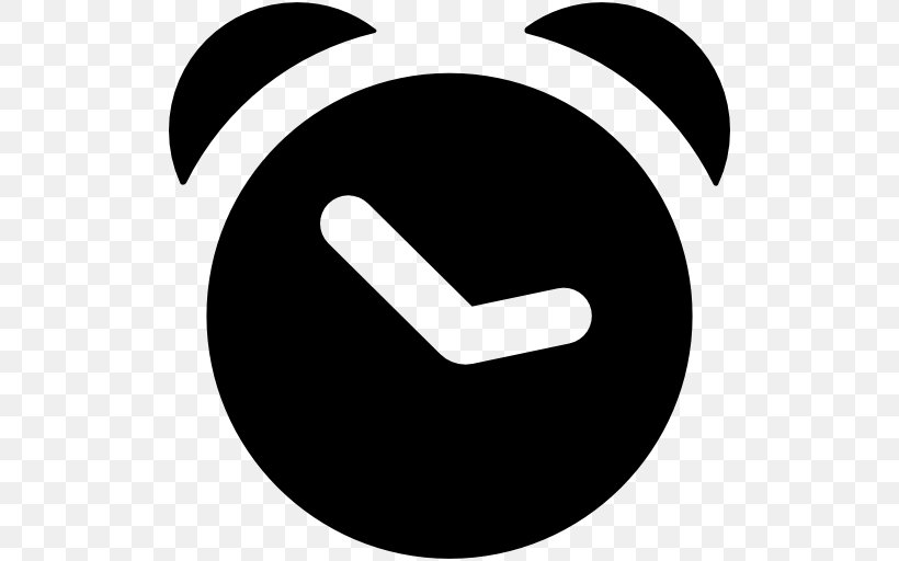 Clock, PNG, 512x512px, Alarm Clocks, Alarm Device, Area, Black And White, Clock Download Free