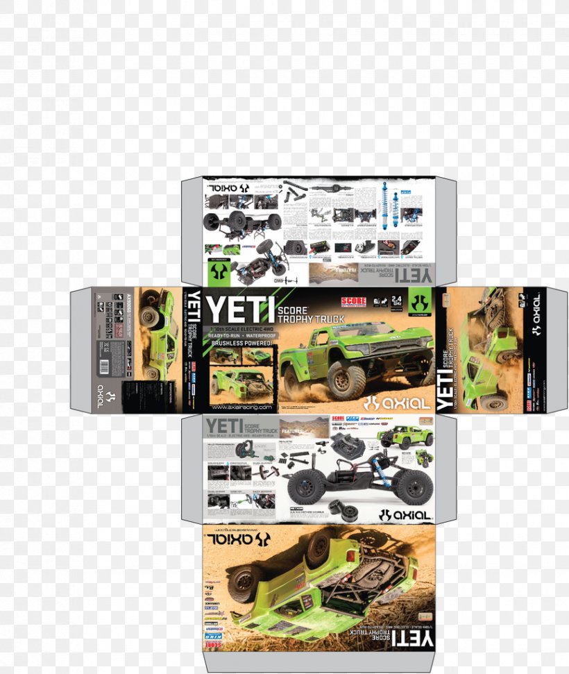 Axial Yeti Score Trophy Truck Pickup Truck Four-wheel Drive Brand, PNG, 864x1024px, Trophy Truck, Brand, Brushless Dc Electric Motor, Electronics, Fourwheel Drive Download Free