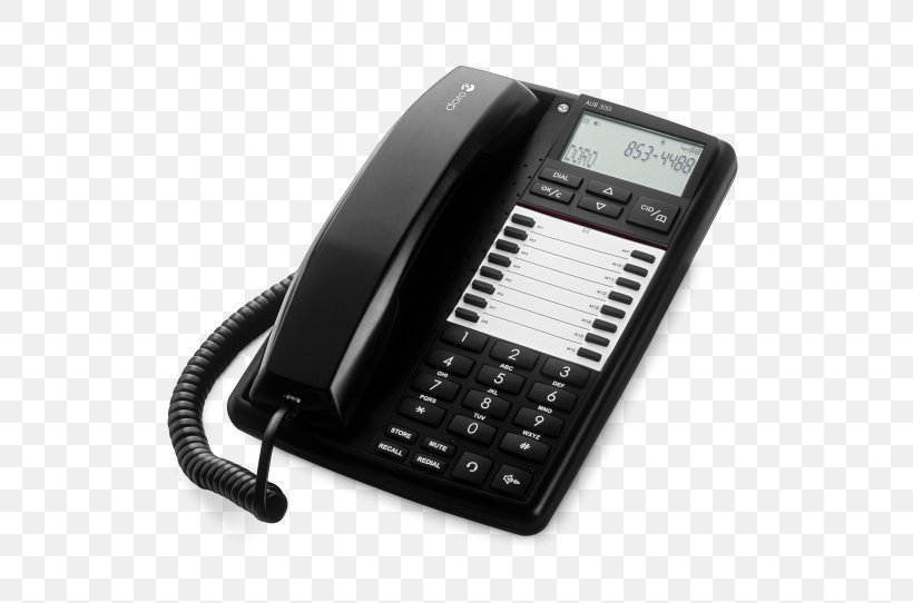 Doro AUB300i Telephone Business Telephone System Digital Enhanced Cordless Telecommunications, PNG, 542x542px, Doro Aub300i Telephone, Answering Machine, Business Telephone System, Call Waiting, Caller Id Download Free