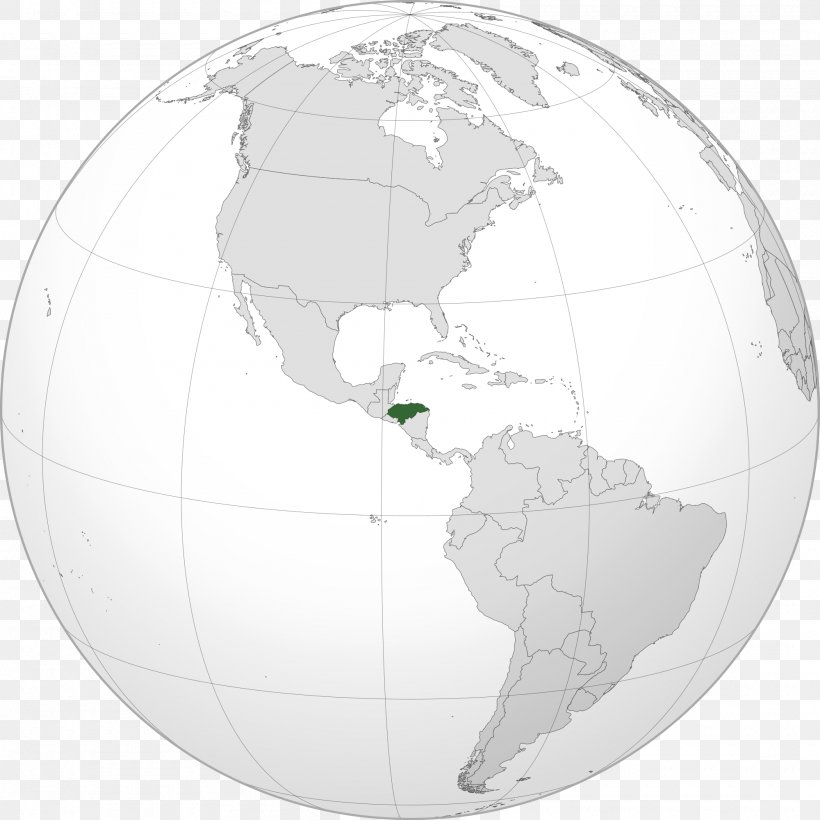 Honduras World Map Globe, PNG, 2000x2000px, Honduras, Americas, Atlas, Flag Of Honduras, Geography Download Free