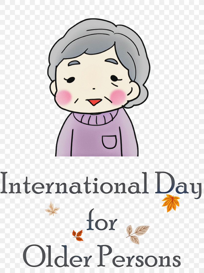 International Day For Older Persons International Day Of Older Persons, PNG, 2438x3272px, International Day For Older Persons, Cartoon, Face, Human Download Free