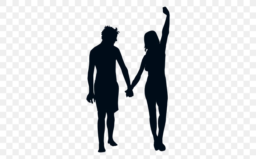 Silhouette Clip Art, PNG, 512x512px, Silhouette, Arm, Black And White, Couple, Drawing Download Free