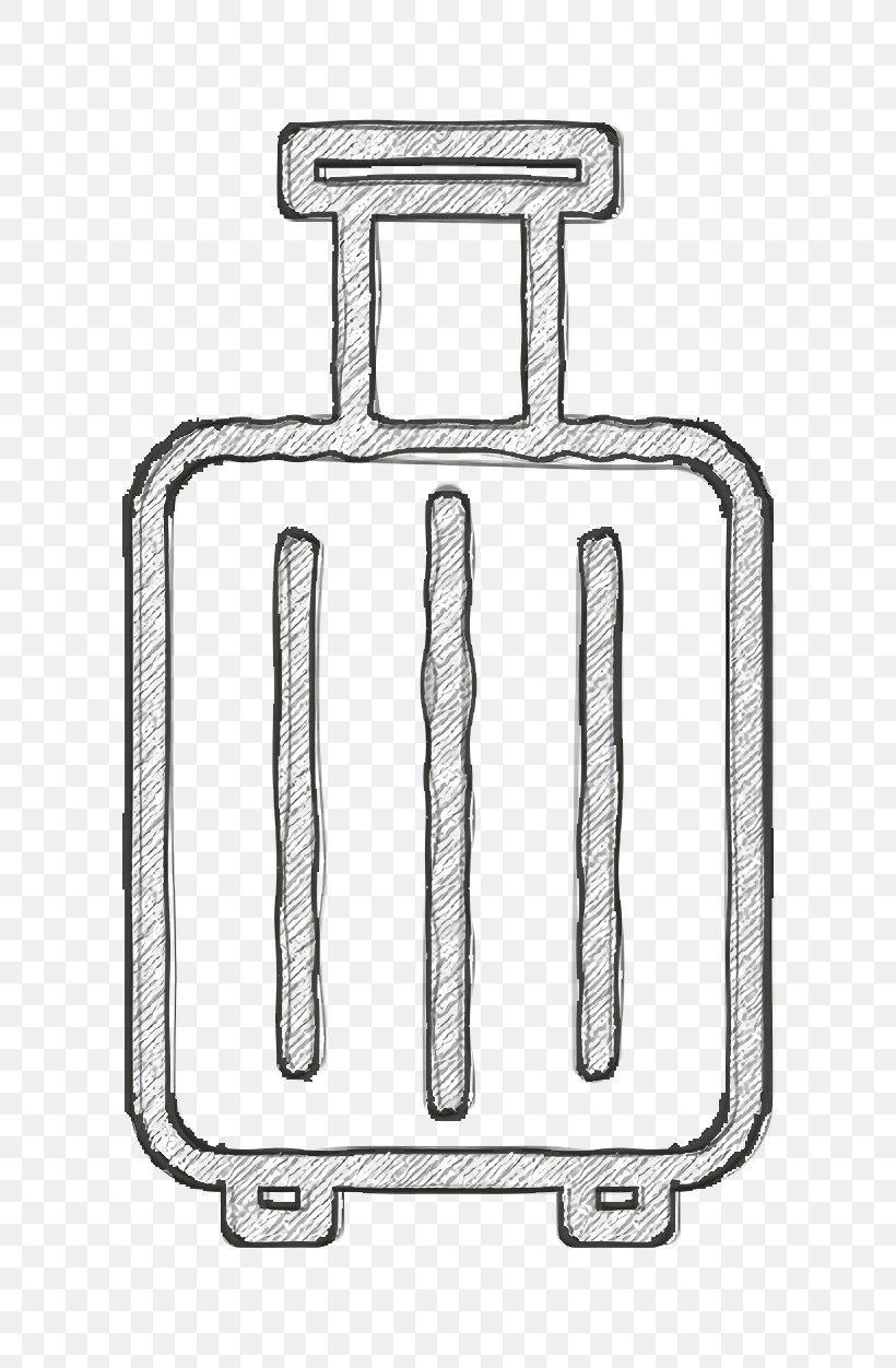Travel Icon Luggage Icon, PNG, 736x1252px, Travel Icon, Angle, Drawing, Line, Luggage Icon Download Free