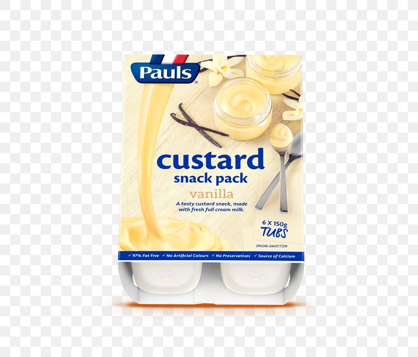 Cream Custard Milk Pauls Vanilla, PNG, 500x700px, Cream, Cream Cheese, Custard, Dairy, Dairy Product Download Free