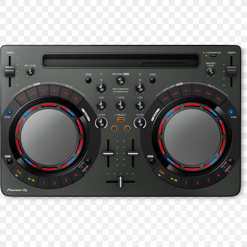 DJ Controller Pioneer DJ Disc Jockey Audio Mixers DJ Mixer, PNG, 1200x1200px, Watercolor, Cartoon, Flower, Frame, Heart Download Free