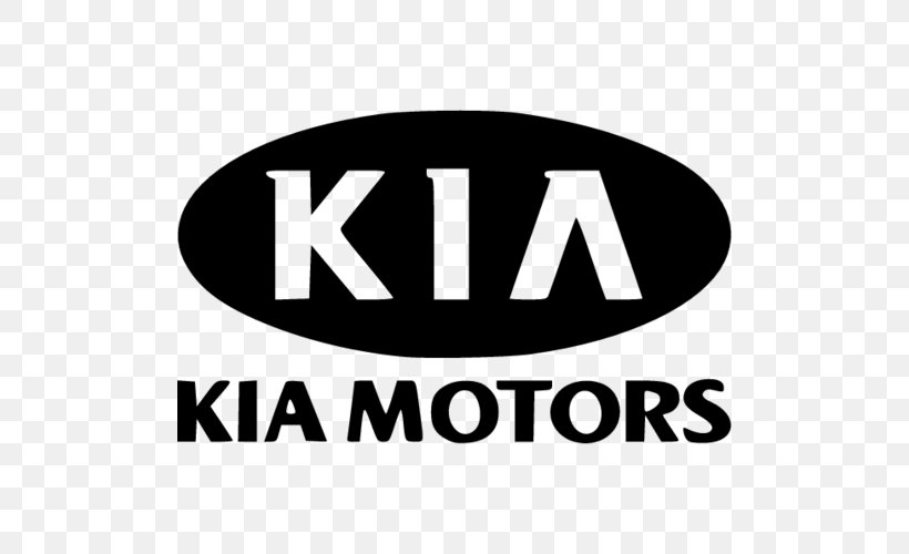 Kia Motors Car Chrysler Hyundai Motor Company, PNG, 500x500px, Kia Motors, Area, Automotive Industry, Black And White, Brand Download Free