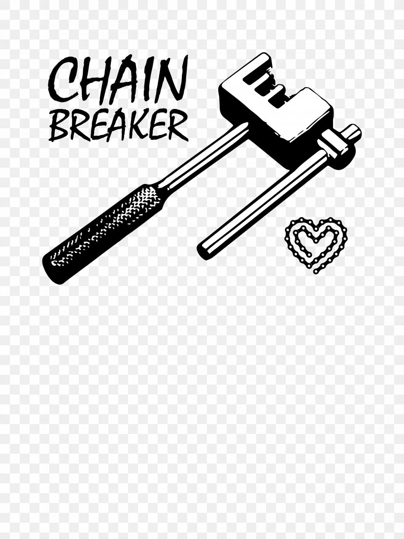 Bicycle Chain Breaker Tool T-shirt Sporting Goods, PNG, 2400x3200px, Bicycle, Black And White, Brand, Hardware, Hardware Accessory Download Free