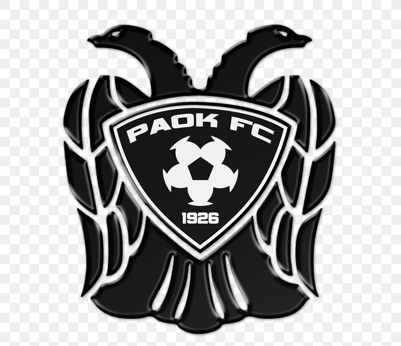 PAOK FC Superleague Greece Thessaloniki AEK Athens F.C. P.A.O.K. BC, PNG, 666x708px, Paok Fc, Aek Athens Fc, Black, Black And White, Brand Download Free