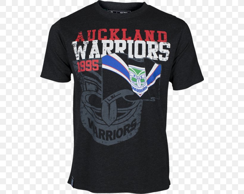 T-shirt New Zealand Warriors Hoodie Clothing, PNG, 550x653px, Tshirt, Active Shirt, Black, Brand, Classic Sportswear Download Free