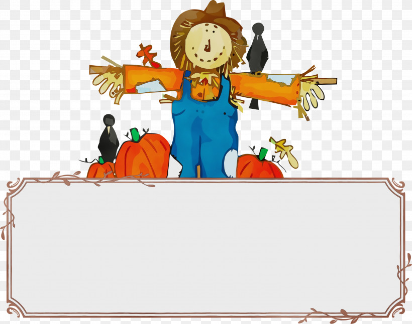 Orange, PNG, 3000x2364px, Thanksgiving, Autumn, Cartoon, Orange, Paint Download Free