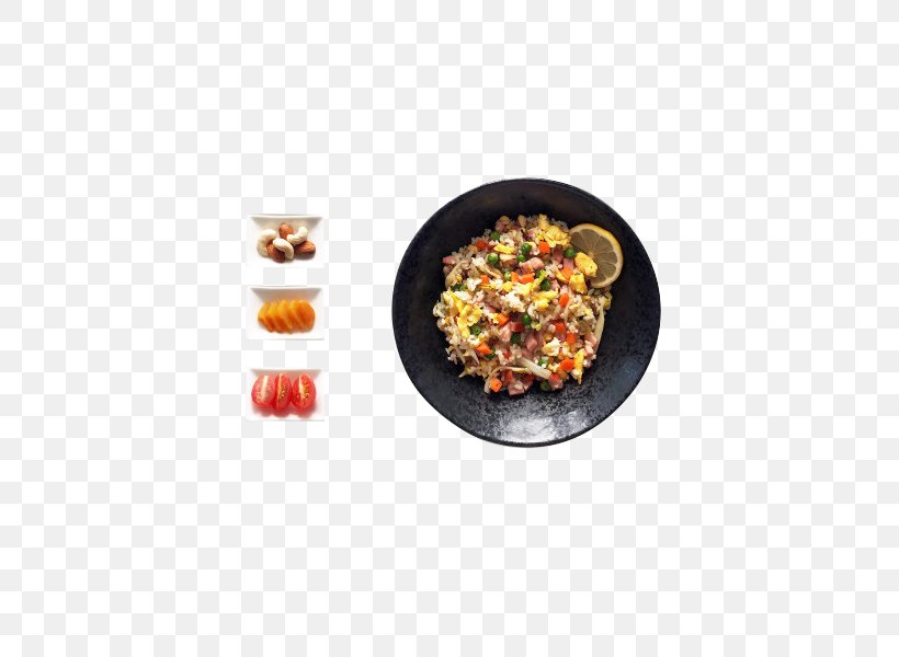 Yangzhou Fried Rice Ham Vegetarian Cuisine, PNG, 600x600px, Fried Rice, Cooking, Food, Ham, Maize Download Free