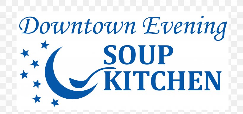 Downtown Evening Soup Kitchen, Inc. Mom's Soul Food Kitchen & Catering, PNG, 5071x2388px, Kitchen, Area, Banner, Blue, Brand Download Free
