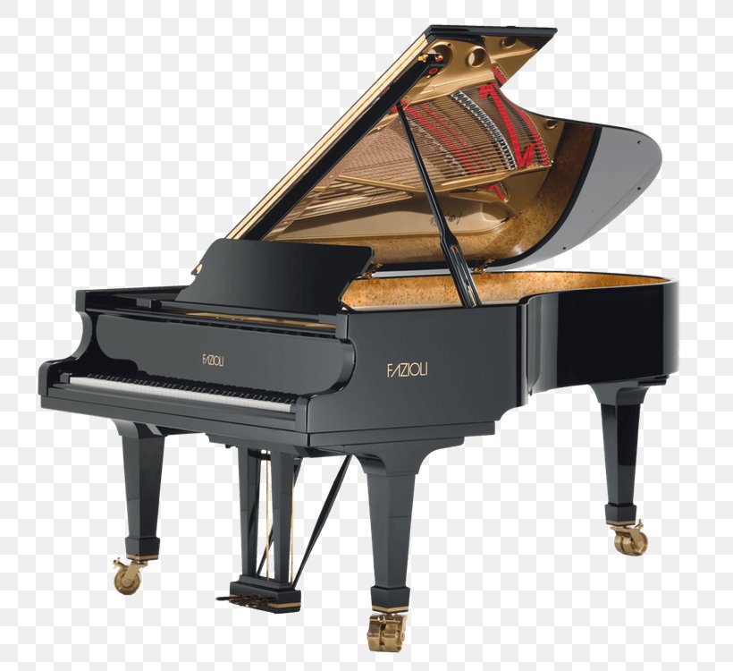 Fazioli Grand Piano Kawai Musical Instruments Silent Piano, PNG, 750x750px, Watercolor, Cartoon, Flower, Frame, Heart Download Free