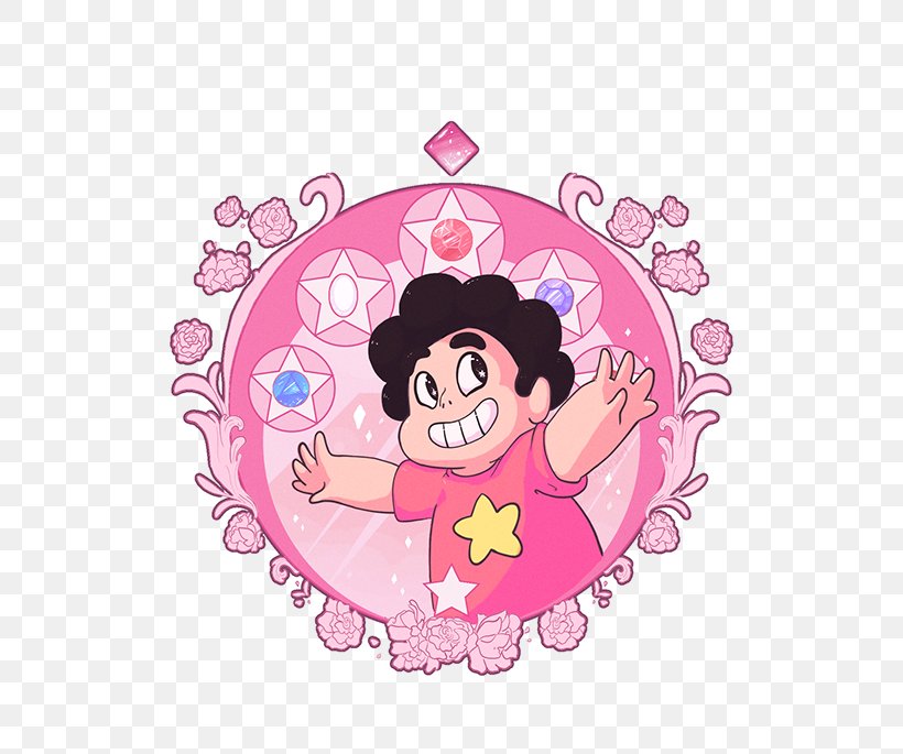 Illustration Amethyst Universe Drawing Cartoon Network, PNG, 600x685px, Watercolor, Cartoon, Flower, Frame, Heart Download Free