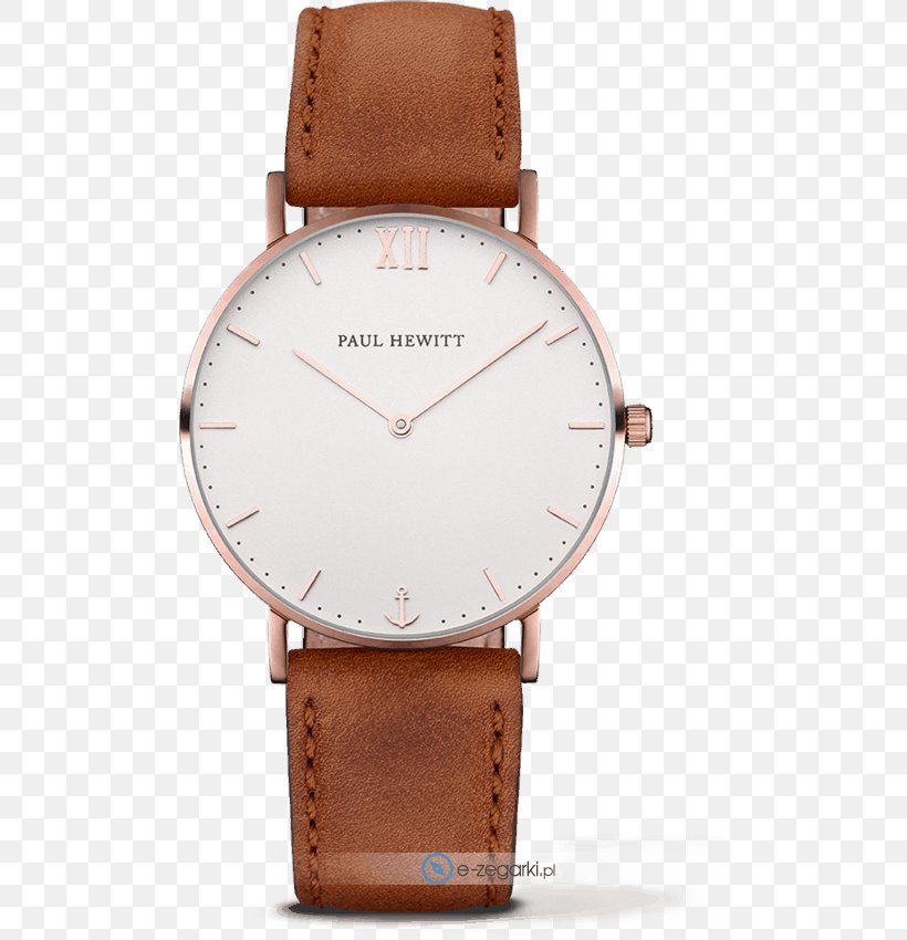 Paul Hewitt Sailor Line Analog Watch Jewellery Strap, PNG, 495x850px, Watch, Analog Watch, Brand, Brown, Clock Download Free