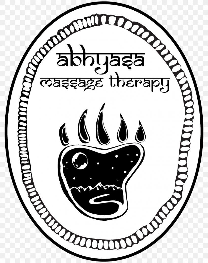 Abhyasa Massage Therapy Neuromuscular Therapy Ayurveda, PNG, 900x1140px, Massage, Area, Ayurveda, Black, Black And White Download Free