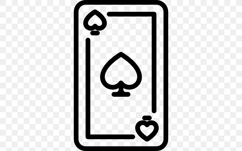 Ace Of Hearts Playing Card, PNG, 512x512px, Ace Of Hearts, Ace, Ace Of Spades, Area, Black And White Download Free