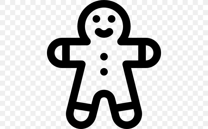 Symbol Black And White Text, PNG, 512x512px, Gingerbread Man, Biscuit, Black And White, Christmas, Food Download Free