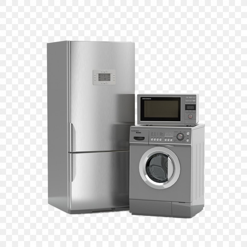 Home Appliance Washing Machine Refrigerator Major Appliance Clothes Dryer, PNG, 1024x1024px, Home Appliance, Clothes Dryer, Dishwasher, Electronics, Kitchen Download Free