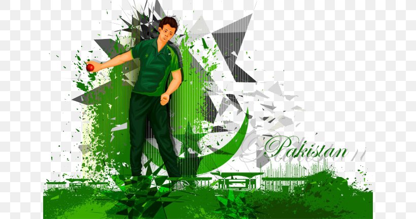 Pakistan National Cricket Team Pakistan Super League Illustration, PNG, 650x433px, Pakistan National Cricket Team, Advertising, Ball, Batting, Brand Download Free