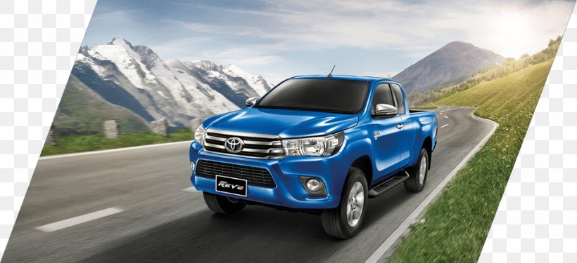 Pickup Truck Toyota Hilux Toyota Revo Car, PNG, 962x440px, Pickup Truck, Automotive Design, Automotive Exterior, Automotive Wheel System, Brand Download Free
